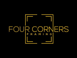 Four Corners Framing logo design by sanu