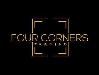 Four Corners Framing logo design by sanu