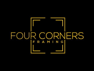 Four Corners Framing logo design by sanu