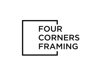 Four Corners Framing logo design by EkoBooM
