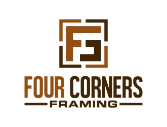 Four Corners Framing logo design by abss