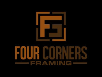 Four Corners Framing logo design by abss