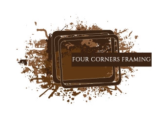 Four Corners Framing logo design by AYATA