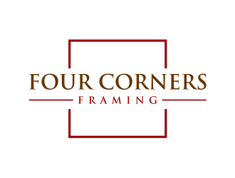 Four Corners Framing logo design by cintoko