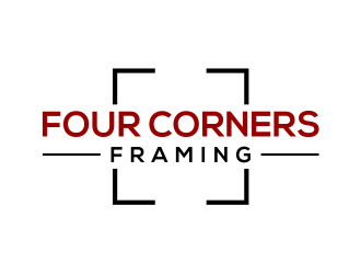 Four Corners Framing logo design by cintoko
