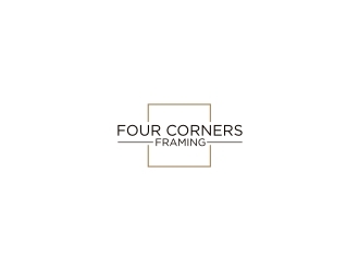 Four Corners Framing logo design by narnia