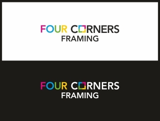 Four Corners Framing logo design by logocraft