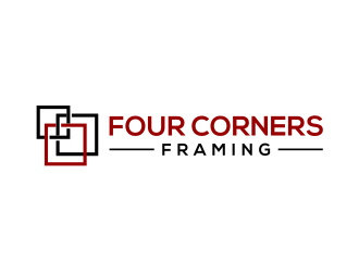 Four Corners Framing logo design by cintoko