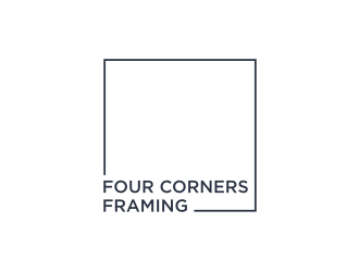 Four Corners Framing logo design by vostre