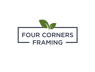 Four Corners Framing logo design by vostre