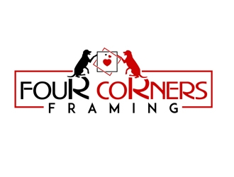 Four Corners Framing logo design by DreamLogoDesign