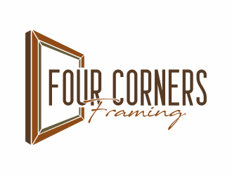 Four Corners Framing logo design by agus