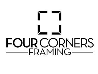 Four Corners Framing logo design by logoguy