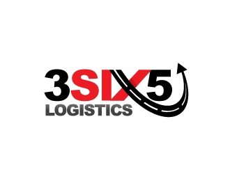3SIX5 LOGISTICS LLC logo design by usashi