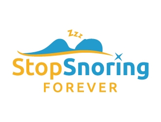 Quit Snoring Forever logo design by akilis13