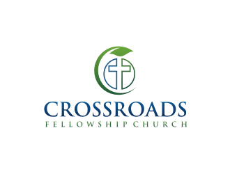 Crossroads Fellowship Church  logo design by aflah
