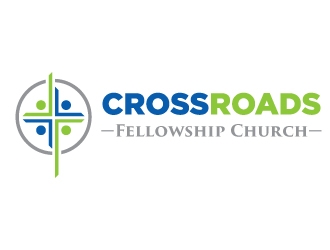 Crossroads Fellowship Church  logo design by corneldesign77