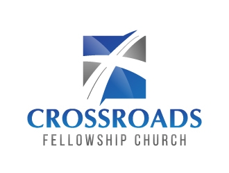 Crossroads Fellowship Church  logo design by akilis13