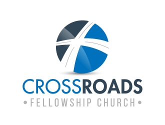 Crossroads Fellowship Church  logo design by akilis13