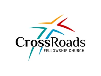 Crossroads Fellowship Church  logo design by Coolwanz
