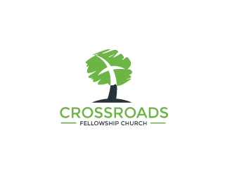 Crossroads Fellowship Church  logo design by Rohan124