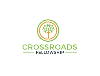 Crossroads Fellowship Church  logo design by Rohan124