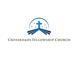 Crossroads Fellowship Church  logo design by superiors