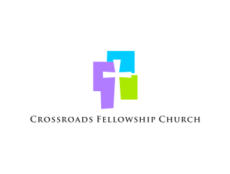 Crossroads Fellowship Church  logo design by superiors