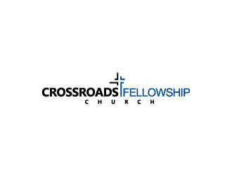 Crossroads Fellowship Church  logo design by Patrik