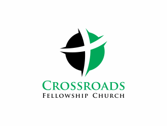 Crossroads Fellowship Church  logo design by eagerly