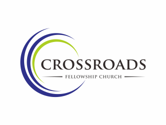 Crossroads Fellowship Church  logo design by huma