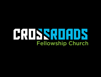 Crossroads Fellowship Church  logo design by dondeekenz