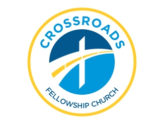 Crossroads Fellowship Church  logo design by cikiyunn