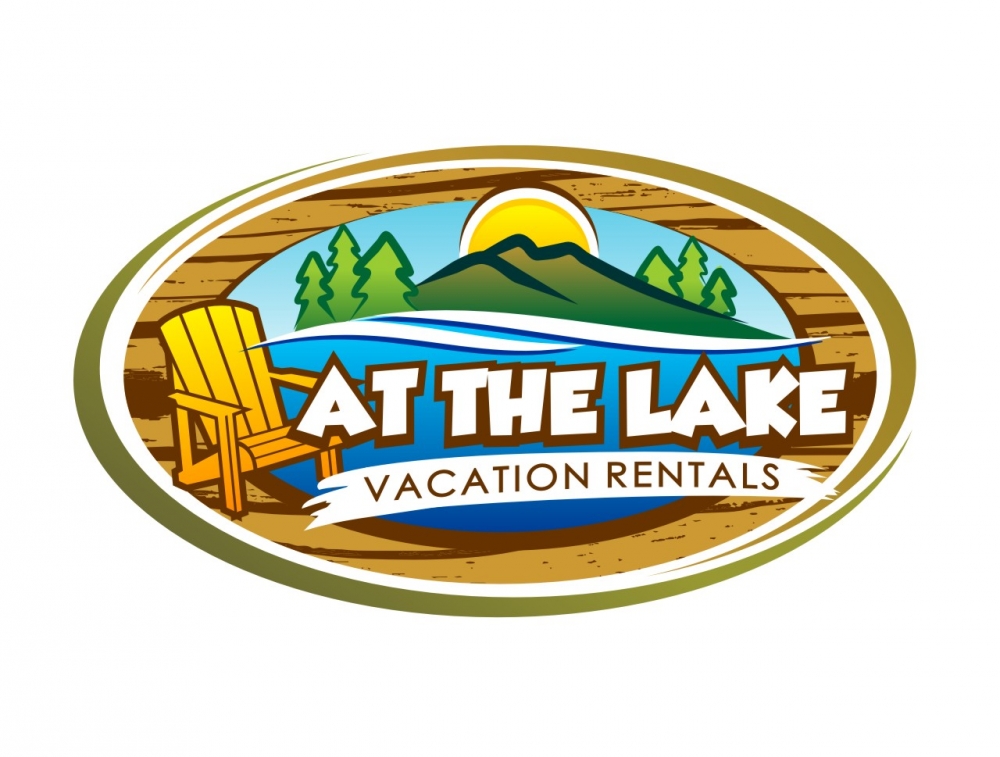 At The Lake Vacation Rentals brand identity design