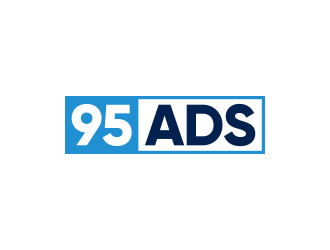 95 Ads logo design by lexipej