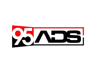 95 Ads logo design by totoy07
