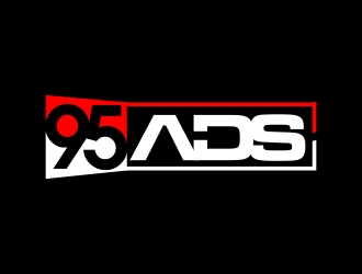 95 Ads logo design by totoy07