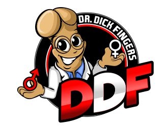 DDF Dr Dick Fingers logo design by veron