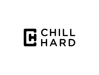 CHILL HARD  logo design by salis17