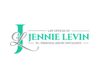 Law Offices of Jennie Levin, P.C.    Personal Injury Specialists logo design by grea8design