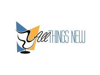 All Things New logo design by openyourmind