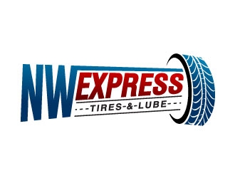 Northwest Express, Tires & Lube logo design by J0s3Ph