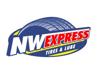 Northwest Express, Tires & Lube logo design by daywalker