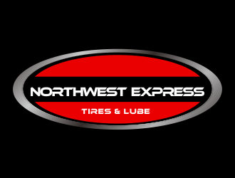 Northwest Express, Tires & Lube logo design by Greenlight