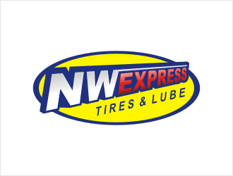Northwest Express, Tires & Lube logo design by bunda_shaquilla