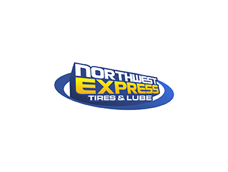 Northwest Express, Tires & Lube logo design by hole