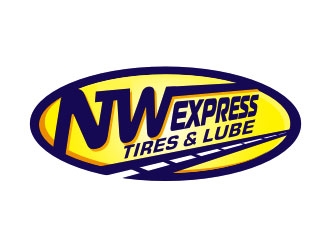 Northwest Express, Tires & Lube logo design by Foxcody