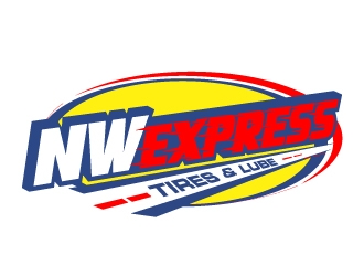 Northwest Express, Tires & Lube logo design by jaize
