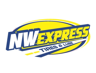 Northwest Express, Tires & Lube logo design by jaize