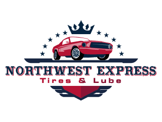 Northwest Express, Tires & Lube logo design by firstmove